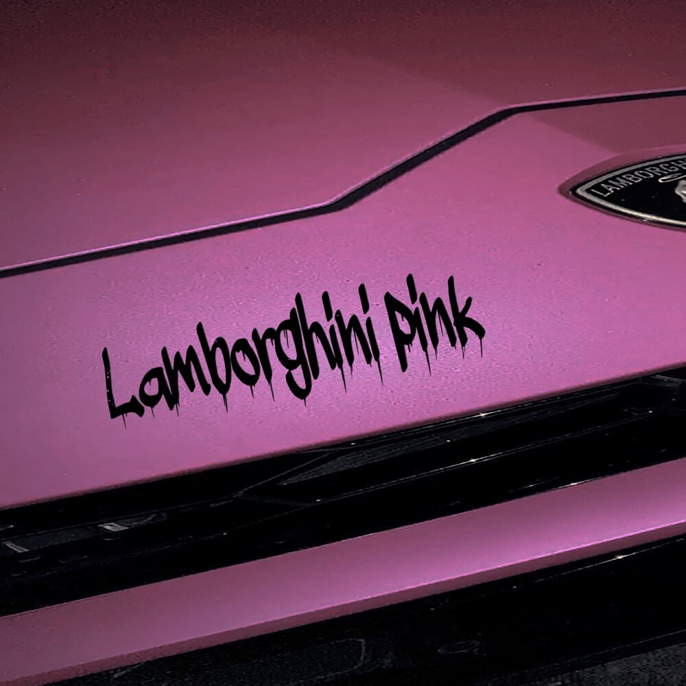 lamborghini pink