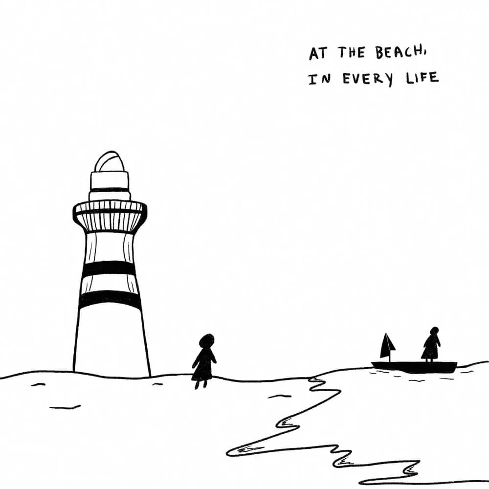 at the beach in every life
